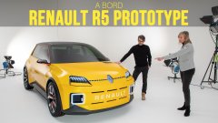 A Bord de la Renault R5 Prototype et interview du responsable design des concept-cars Renault