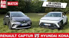 RENAULT CAPTUR VS HYUNDAI KONA : duel de SUV compacts ! - MATCH