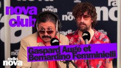 Bernardino Femminielli et Gaspard Augé sont les invités du Nova Club