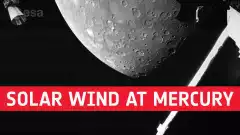 Son du vent solaire sur Mercure | Futura