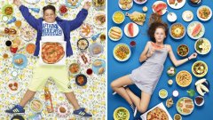 Des enfants du monde entier photographiés avec ce qu’ils mangent en une semaine