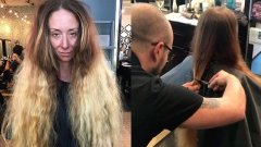 Cette future mariée n'avait pas coupé ses cheveux en 30 ans, elle subit un relooking extrême