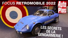 Rétromobile 2022 : les secrets de la gendarmerie !
