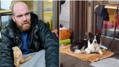 Bruxelles: un SDF qui s'était fait voler son chien, reçoit un chiot de la part d'un groupe de jeunes