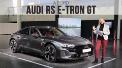 A Bord de l'Audi RS e-tron GT (2021)