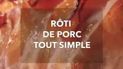 Rôti porc tout simple