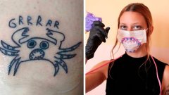 Cette tatoueuse ne sait pas dessiner et pourtant elle a un succès fou