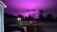 Pourquoi le ciel d'Arizona est-il devenu violet?
