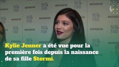 Kylie Jenner vue pour la première fois depuis la naissance de Stormi