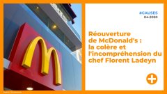 Réouverture de McDonald's : la colère et l'incompréhension du chef Florent Ladeyn