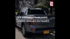 Ces voitures Françaises jamais vendues en France