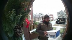 Un livreur UPS reçoit une visite surprise, on aimerait être à sa place