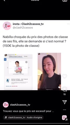 Nabilla : vous allez être choqués par le prix des prestations de l'école de ses enfants