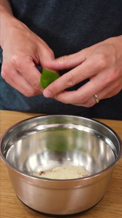 Naan pesto mozzarella