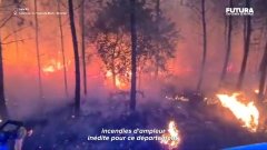 Incendies en Gironde - Futura