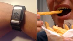 Ce bracelet vous envoie des décharges électriques si vous mangez trop de fast food
