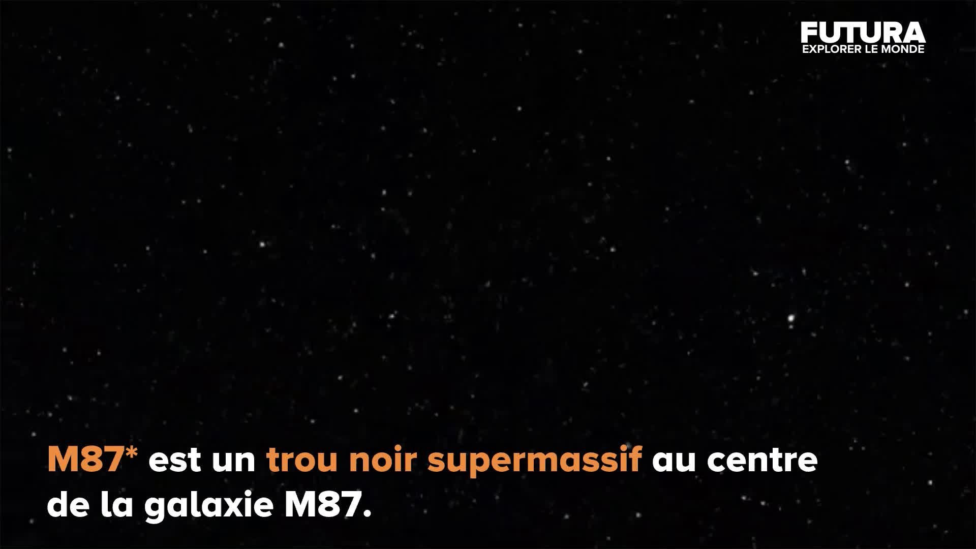 Un zoom sur le trou noir super massif M87* - Le Temps