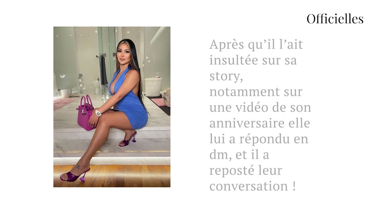 Donneuse De Go Maeva Ghennam Maeva Ghennam : en colère, elle est la nouvelle cible du rappeur Sadek