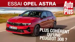 Essai Opel Astra (2022) : plus cohérente qu'une Peugeot 308 ?