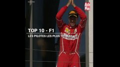 Top 10 des pilotes les plus titrés en F1