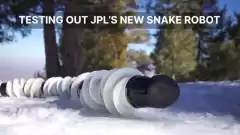 Testing Out JPL’s New Snake Robot