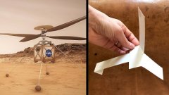 Fabriquer un hélicoptère martien en papier | Futura