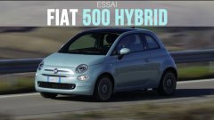 Essai Fiat 500 Hybrid Launch Edition