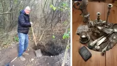 Il retrouve un trésor familial vieux de 80 ans, grâce à une carte dessinée par son père