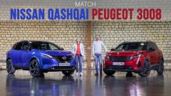 Match Nissan Qashqai - Peugeot 3008