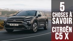 C5 X, 5 choses à savoir sur la berline crossover de Citroën