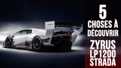 Zyrus LP1200 Strada, 5 choses à savoir sur une Lamborghini extrême