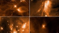 Hubble montre que les écoulements torrentiels des étoiles naissantes ne les empêchent pas forcément de croître | Futura