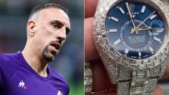 Franck Ribéry : le prix incroyable de sa Rolex customisée