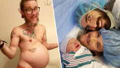 Un homme transgenre qui ne pouvait pas tomber enceinte donne naissance à un beau bébé