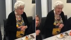 En plein repas de famille, cette mamie française de 90 ans se lève et balance une blague coquine