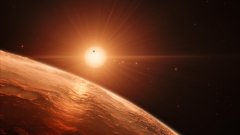 Exoplanètes : découvrez la vue depuis la planète Trappist-1 h