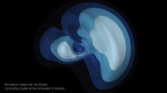 Simulation de la matière noire dans le halo de la Voie lactée | Futura