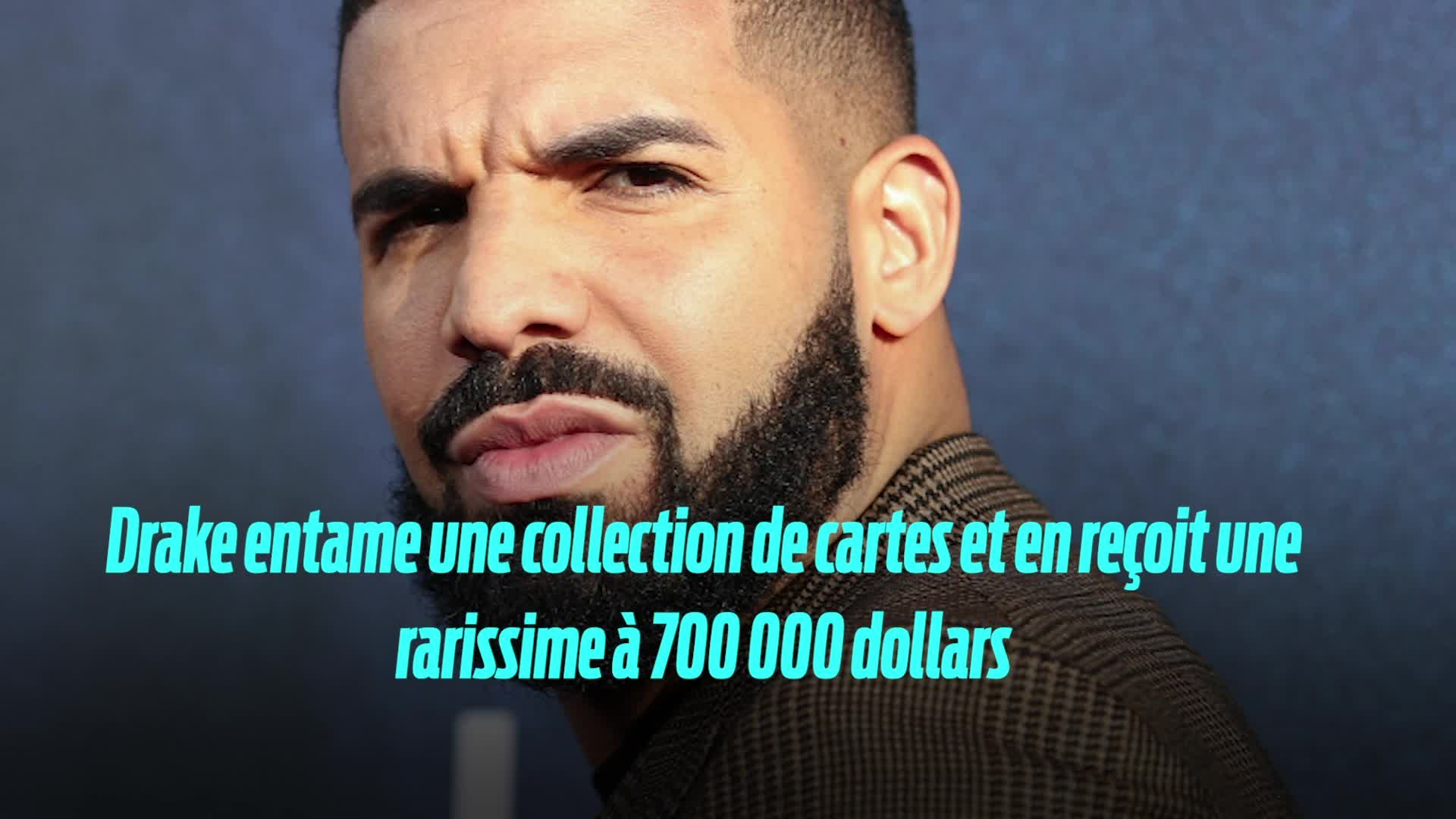 Drake a un nouveau business : les cartes NBA à collectionner (et il a  touché gros)