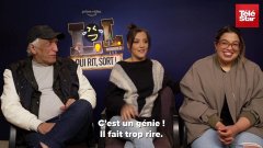 "Lol : Qui rit, sort !" : l'interview survoltée de Gérard Darmon, Camille Lellouche et Melha Bedia