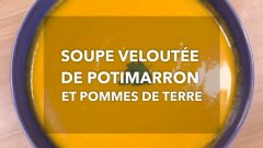 Soupe velouté potimarron pdt