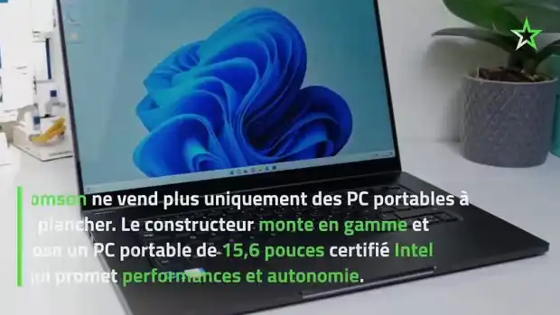 Ordinateur Portable Thomson 17 Pouces - Intel, 16 Go RAM, 512 Go SSD, Windows 11, Neuf