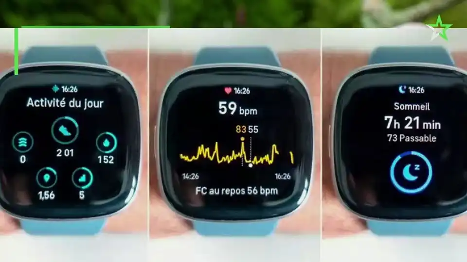 Montre Connectée Analyse Sommeil Fitbit Fitbit Sense Montre